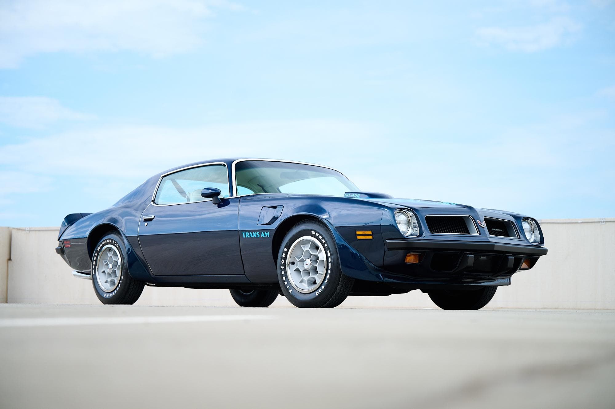19K-MILE 1974 PONTIAC TRANS AM SD-455